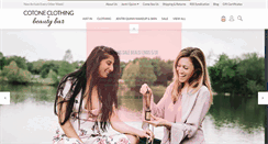 Desktop Screenshot of cotoneclothing.com
